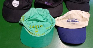 Lote 8 Gorras Colección Antiguas