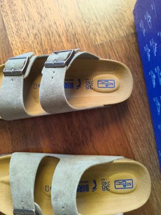 Sandalias Birkenstock Arizona Beige/Marrón