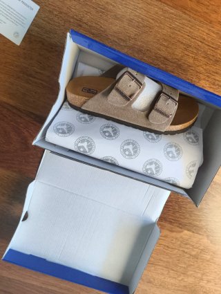 Sandalias Birkenstock Arizona Beige/Marrón