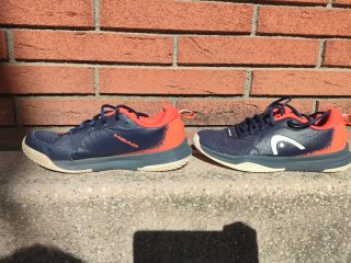 Zapatillas Head Sprint Court 4.0 Junior Azul/Naran
