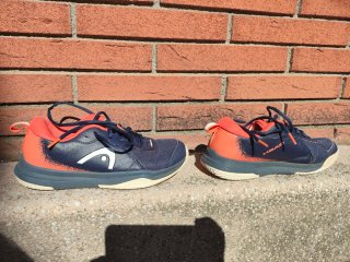 Zapatillas Head Sprint Court 4.0 Junior Azul/Naran
