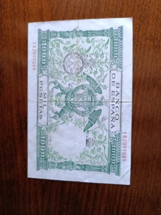 Lote 4 Billetes 1000 Pesetas España