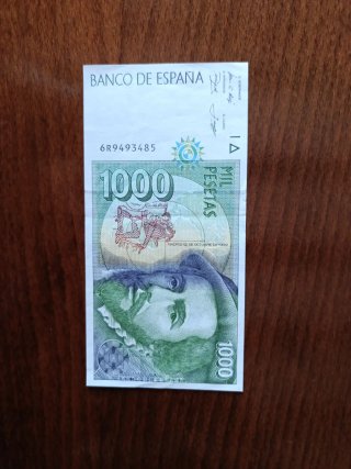 Lote 4 Billetes 1000 Pesetas España