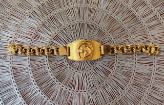 Esclava Oro 18k 33gr Herradura Caballo