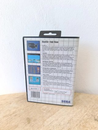 Battle out Run Sega Máster System videojuego