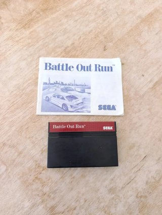 Battle out Run Sega Máster System videojuego
