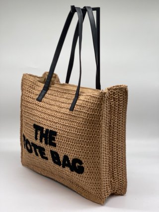 Borsa da spiaggia in paglia