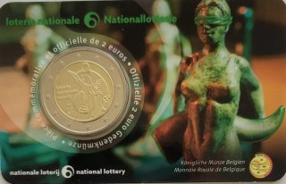 Bélgica 2 euros coincard lotería nacional