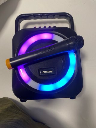 Altavoz Portátil Fonestar con Micrófono