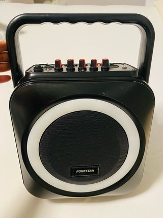 Altavoz Portátil Fonestar con Micrófono