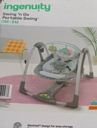 Hamaca Portátil Ingenuity Swing 'n Go OM-9M