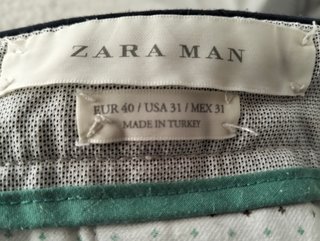 Pantalón corte tipo chino  Zara gris
