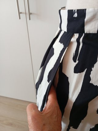Falda larga Zara Estampada XL