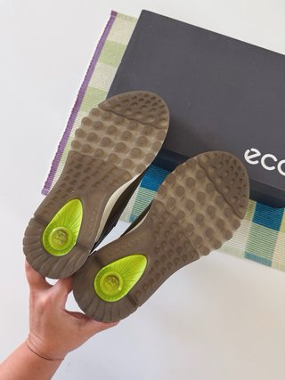 Zapatillas/Trainers ECCO Vetiver Piel Khaki/Lila