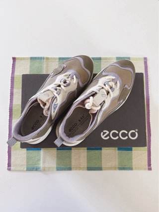 Zapatillas/Trainers ECCO Vetiver Piel Khaki/Lila