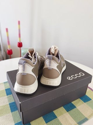 Zapatillas/Trainers ECCO Vetiver Piel Khaki/Lila