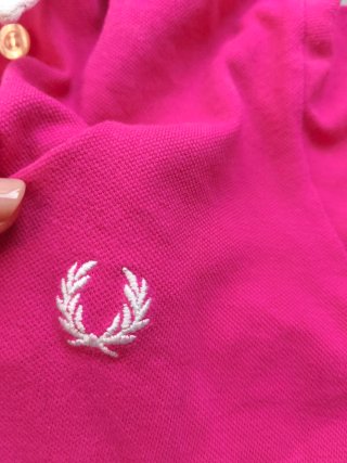 Polo Fred Perry Talla M Manga 3/4