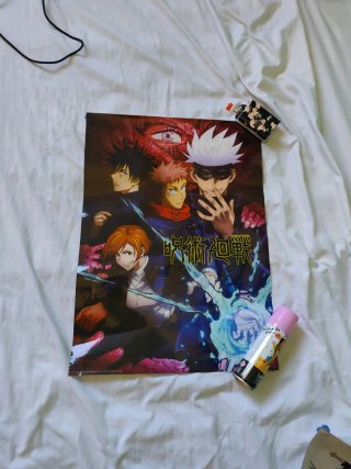 Póster Jujutsu Kaisen 52x38 cm
