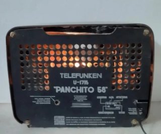 Radio Antigua Telefunken Panchito 58