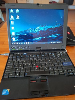 Lenovo Thinkpad X201 Tablet Nero