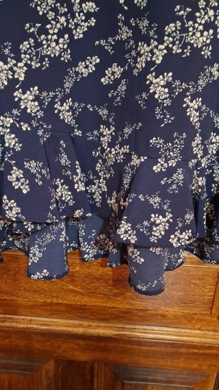 Vestito Oviesse fantasia floreale blu