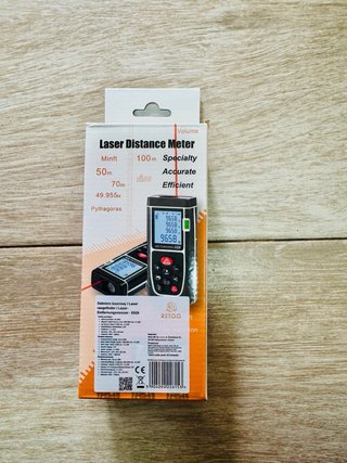 NUEVO! Medidor/ telemetro laser 40m Ip54 a estrena