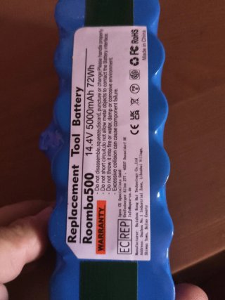 Batería Roomba 500/600/700/800 Series 5000mAh