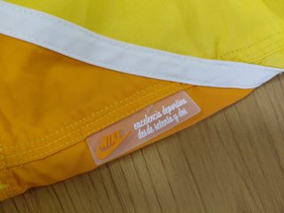 Costume pantaloncino Nike Vintage - Giallo/Arancio
