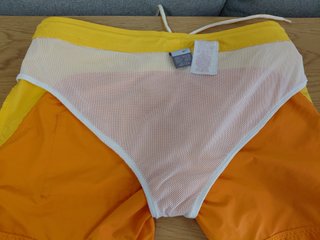 Costume pantaloncino Nike Vintage - Giallo/Arancio