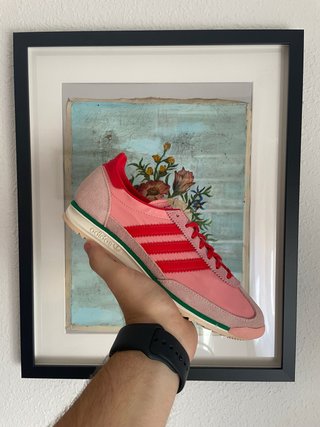 Adidas SL 72 Mujer Talla 38 Rosa/Rojo