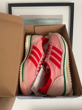 Adidas SL 72 Mujer Talla 38 Rosa/Rojo