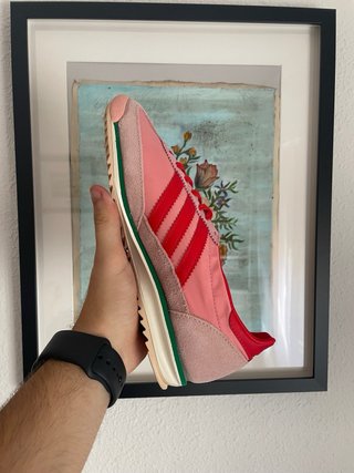 Adidas SL 72 Mujer Talla 38 Rosa/Rojo
