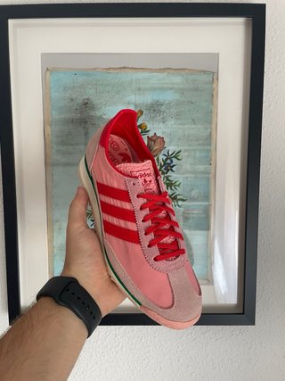 Adidas SL 72 Mujer Talla 38 Rosa/Rojo