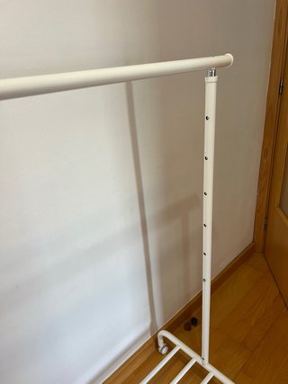 Perchero Metálico Blanco Ikea