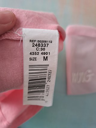 Camiseta MNG Talla M con bolsita