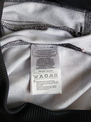 Adidas Tracktop Taglia S Nero Bianco