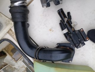 Cola SX-A y transon Volvo Penta + hidráulicos