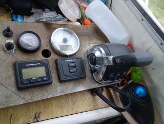 Cola SX-A y transon Volvo Penta + hidráulicos