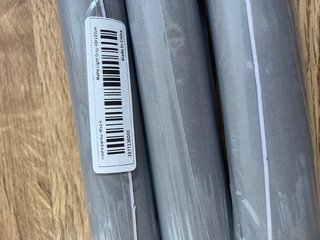 3 Vinilos Adhesivos Gris Mate Claro