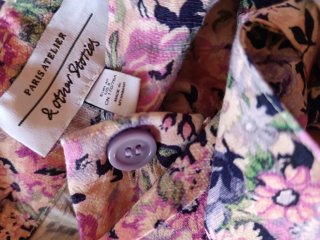 Falda midi floral Other Stories