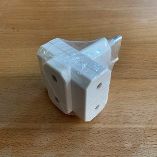 Ladrón adaptador de enchufe clavijas finas
