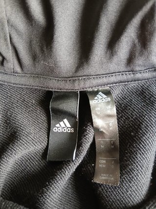 adidas hoodie size M black