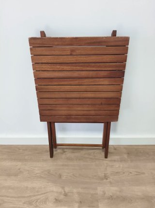 Mesa plegable madera 55x55