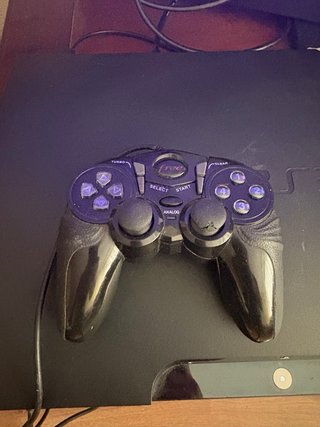 Consola PS3 Slim Negra + Mando + Cables