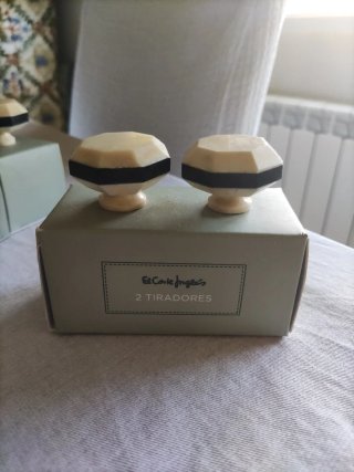Tiradores El Corte Inglés Beige/Negro
