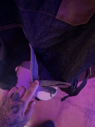 Delantal Profesional de Barbería Denim Vintage