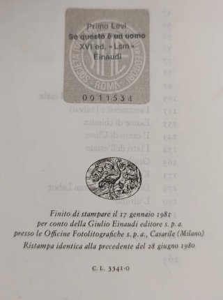 Se questo è un uomo