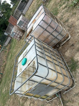 5 cisterne IBC 1000 litri