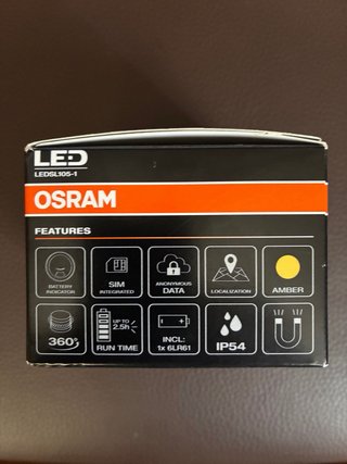 Luz de emergencia geolocalizada V16 homolodada DGT