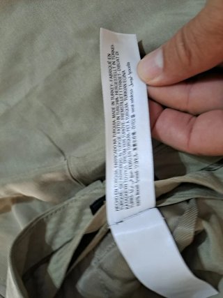 Pantalón Massimo Dutti Beige Verano Mujer
